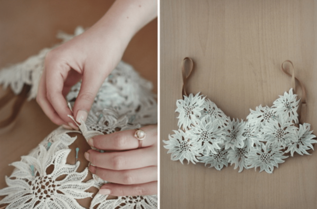 TAC |Top encaje upcycling