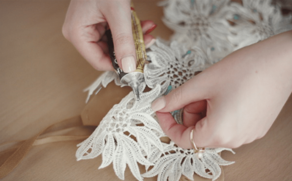 TAC |Top encaje upcycling