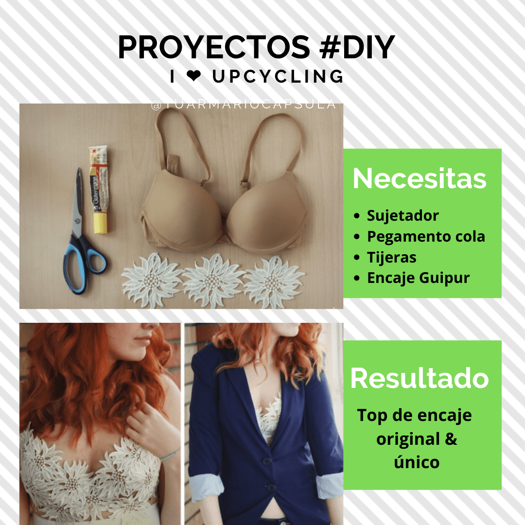 TAC |Top encaje upcycling